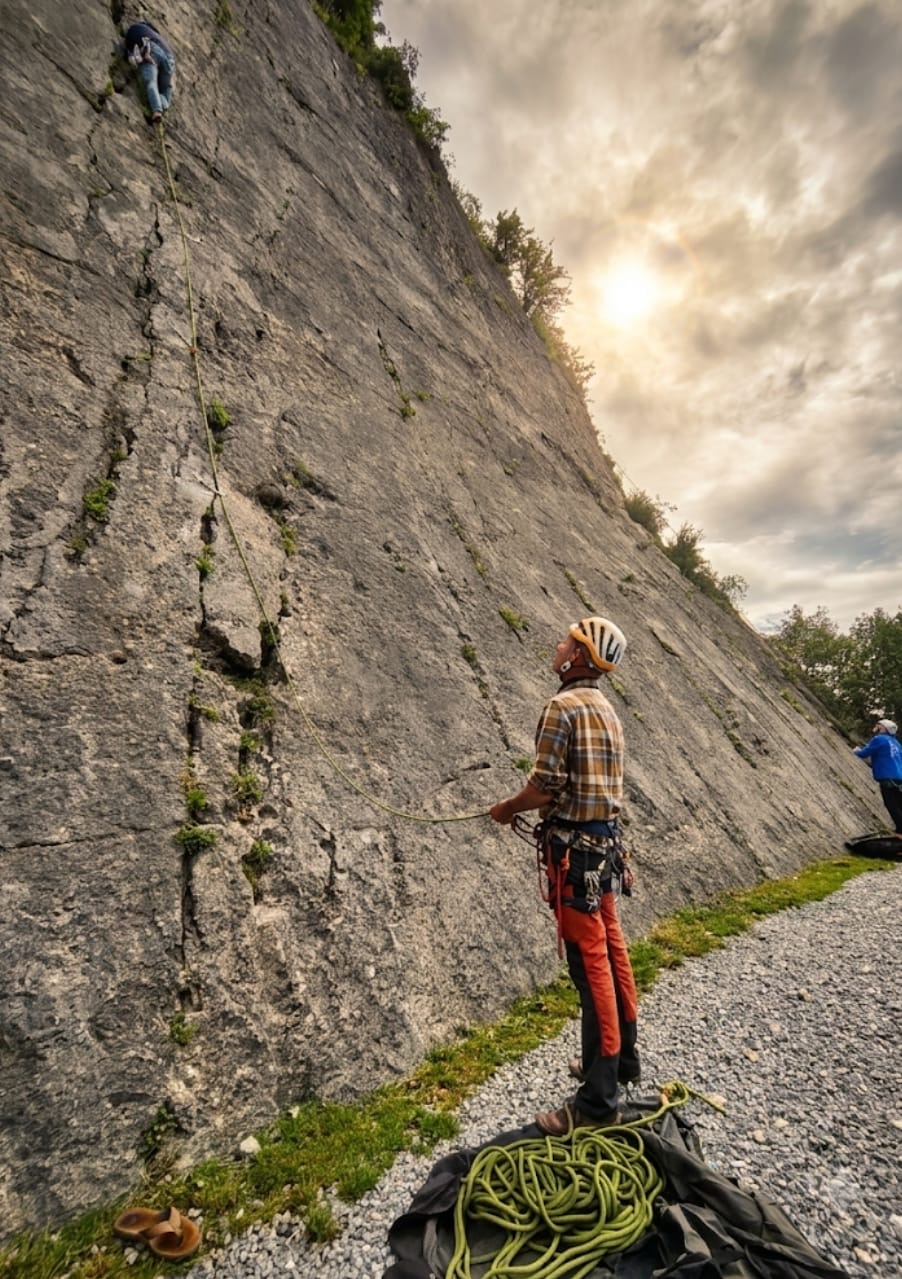 Escalade à Landelies